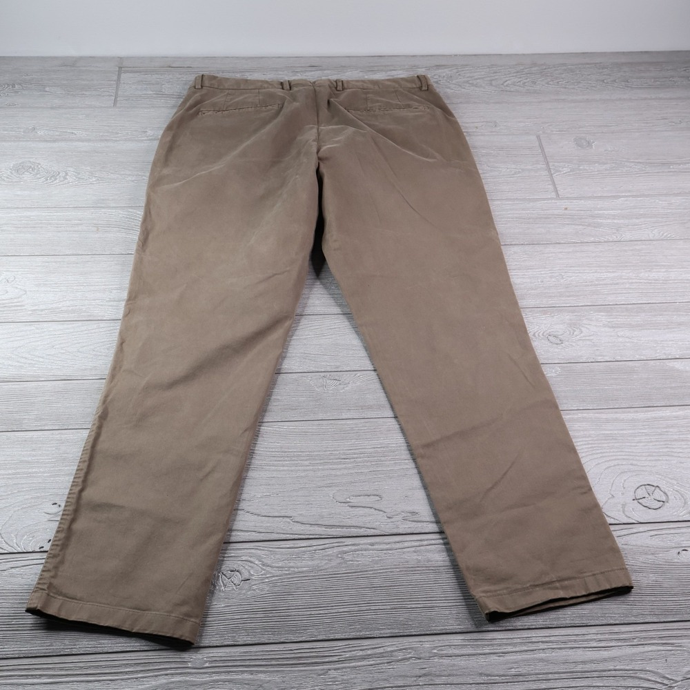 Suitsupply Porto Novo Tessuti Sondrio Trousers Men's 50 Brown 33x29